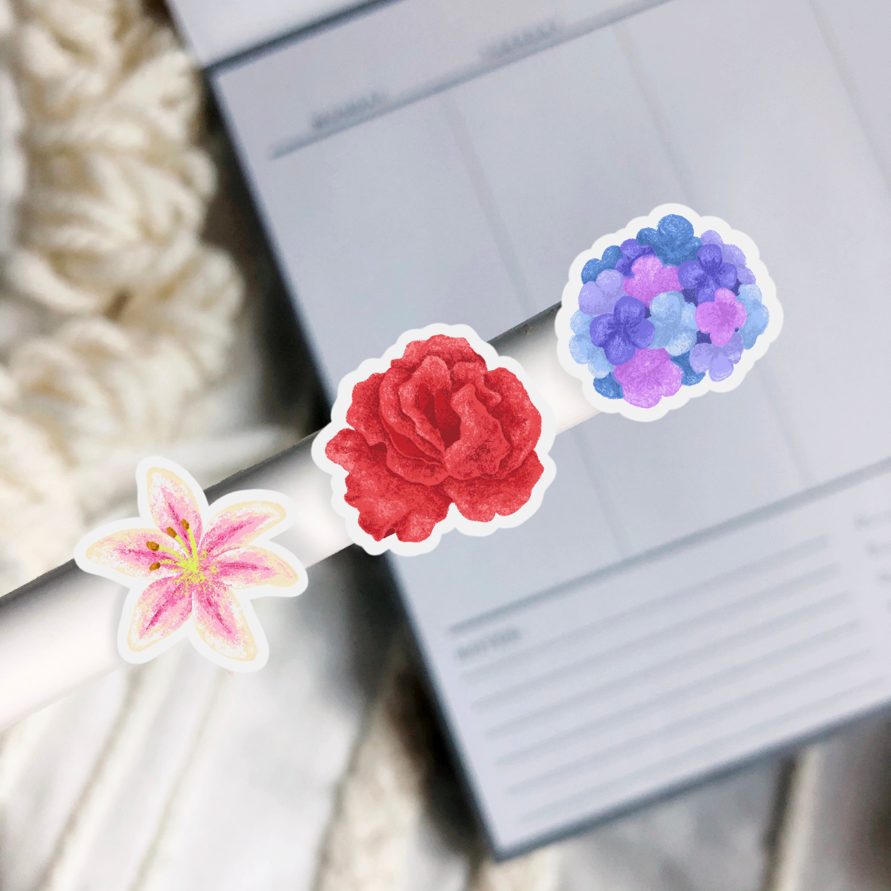 Flowers Sticker Sheet