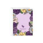 Load image into Gallery viewer, Floral Mother&#39;s Day Card (Purple)
