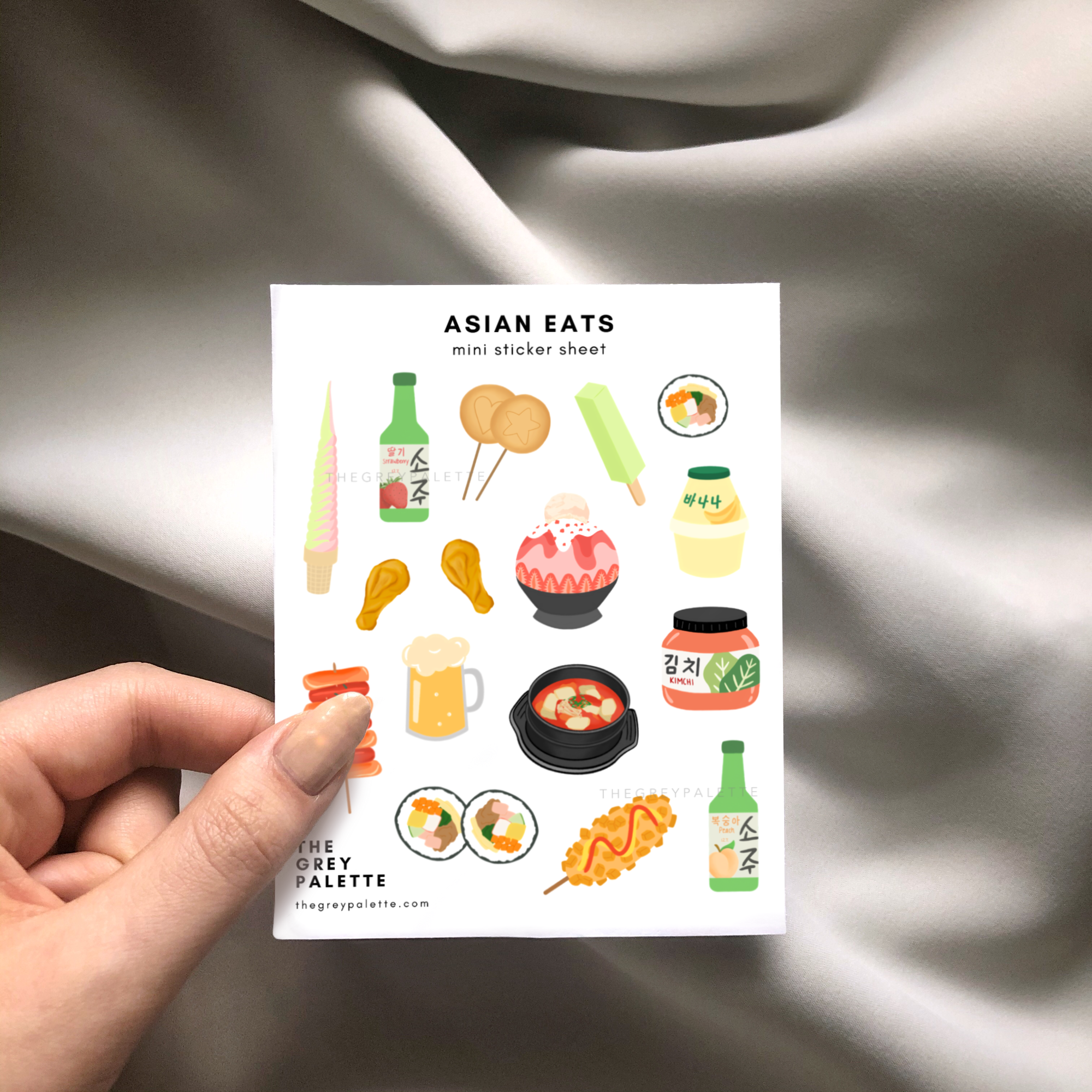 My Korean Kitchen Sticker Sheet
